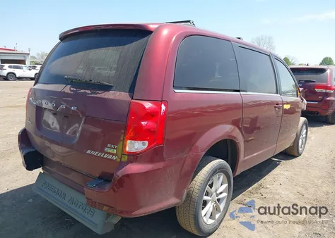 2019 Dodge Grand Caravan Sxt z USA, uszkodzony, nr VIN 2C4RDGCG2KR620385